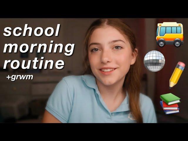 2023 school morning routine for fall  ️ 