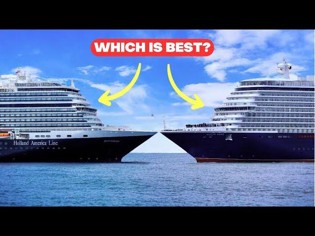 HAL MS Rotterdam vs Cunard Queen Anne - Which would YOU choose?