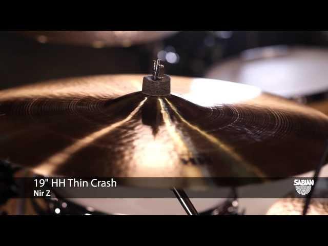 SABIAN 19" HH Thin Crash Demo by Nir Z