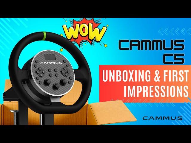 Cammus C5 Unboxing and Initial Impressions - How good does this wheel look?