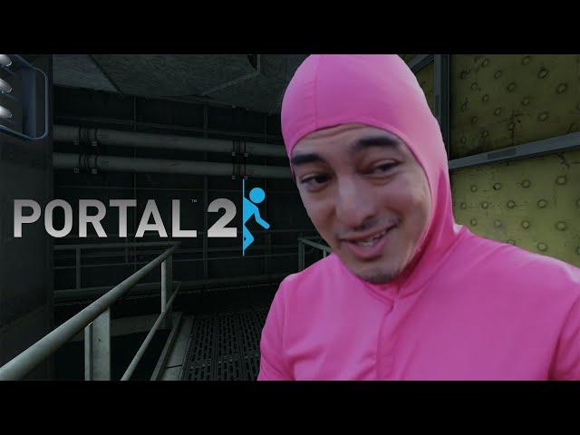 Pink Guy in Portal 2