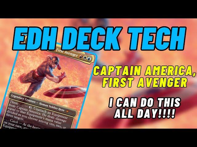 EDH Deck Tech - Captain America, First Avenger - I Can Do This All Day!!!