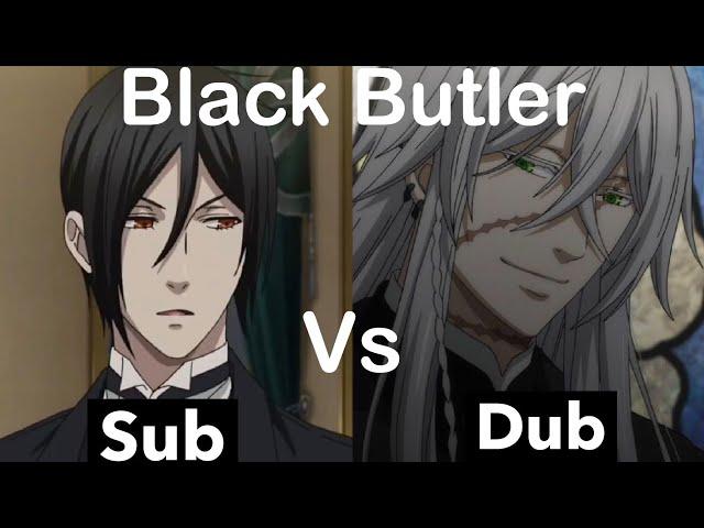 Black Butler/Kuroshitsuji Sub vs Dub Comparison