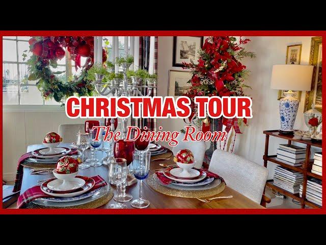 Christmas Home Tour  / Decorating Ideas For The Dining Room / Ramon At Home