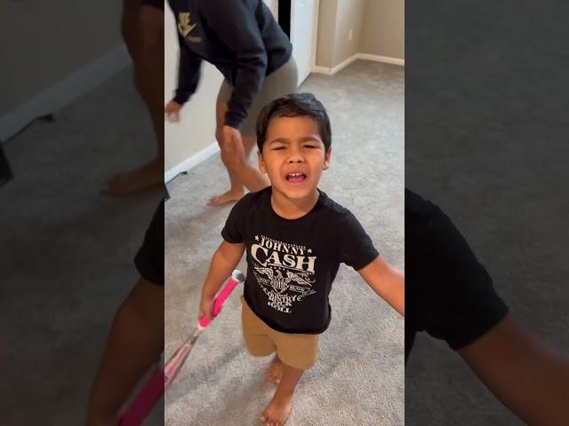 Mom and dad catch son breaking brand new TV #shorts