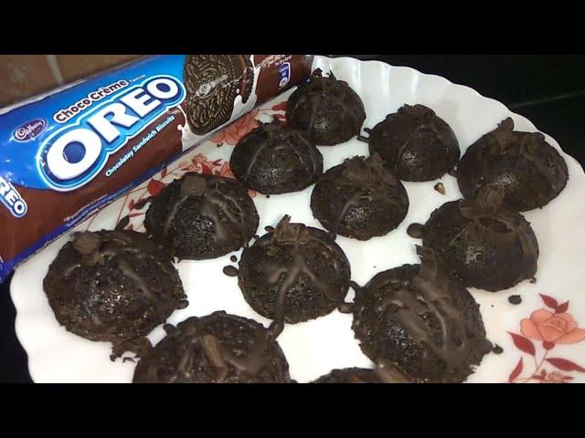 Oreo Biscuit Cake in Appe Pan in Hindi | Eggless Oreo Biscuit Cake Without Oven