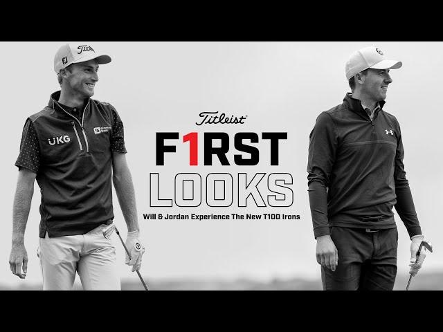 Jordan Spieth and Will Zalatoris Test Titleist T100 Irons