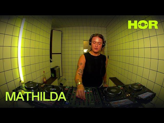 MATHILDA | HÖR - January 8 / 2025