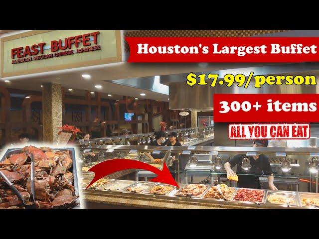 $17.99/person for All You Can Eat Seafood  & More @ The Feast Buffet | Houston's Largest Buffet