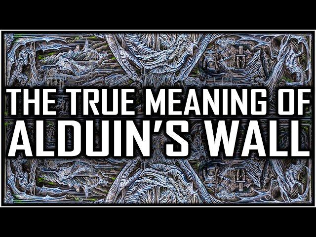 What Is The TRUE Meaning Of Alduin's Wall? - Elder Scrolls Detective