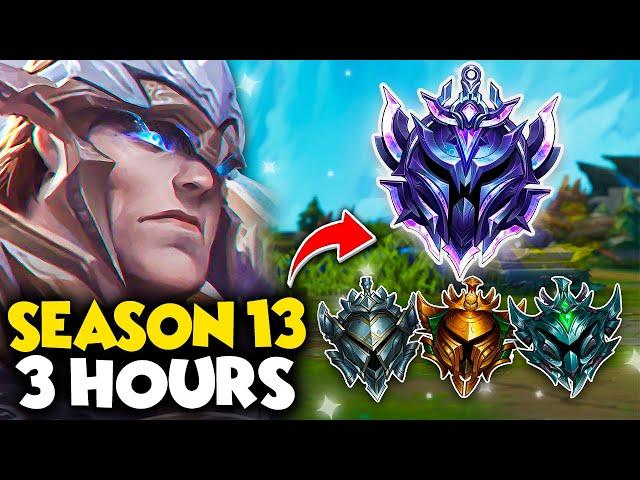 How to ACTUALLY Climb to Diamond in 3 Hours with Garen (Season 13 Guide)