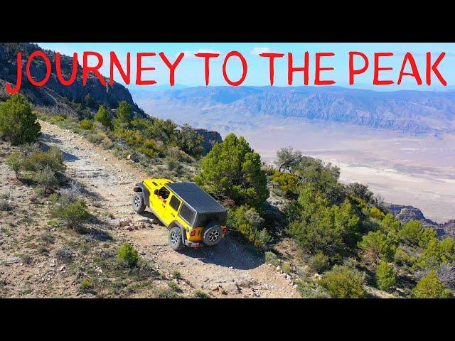 Central Nevada PT.5 Notch Peak Hike, Sawtooth Mt, Amasa Valley, Camping Jeep jl off road Mines