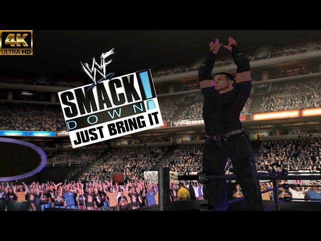 WWF SmackDown! Just Bring It 4K UHD Gameplay | PCSX2 1.7.3085 | PS2 Emulator PC