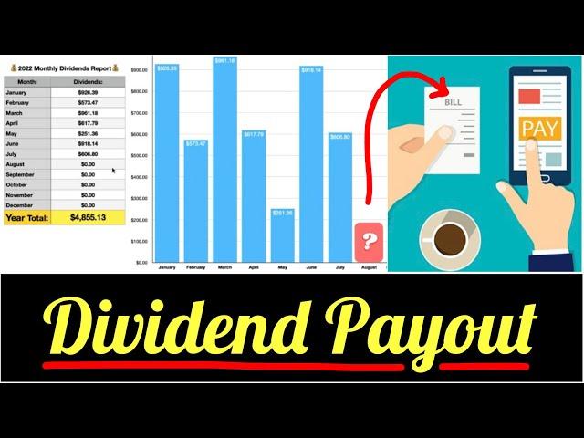 Dividend Stock Payout Update | QYLD RLYD O SPHD GOOD PBA | Pay Bills with Dividends?