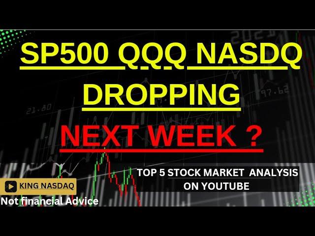 SP500 QQQ NASDQ  DROPPING NEXT WEEK ? - apple tesla msft meta dow dxy 10 year stock market charts