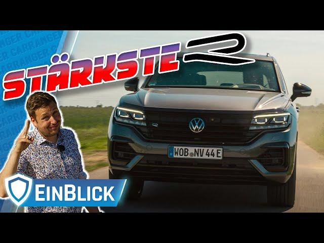 VW Touareg R (2022) - STÄRKSTER VW aller Zeiten! Harte Schale, weicher Kern?