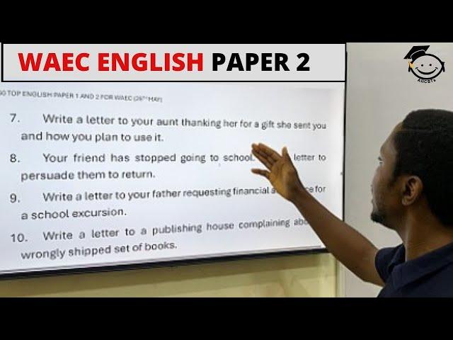 WAEC MAY 28th ENGLISH PAPER 2 | Essays, Letter writing, Comprehension summary #waec2025