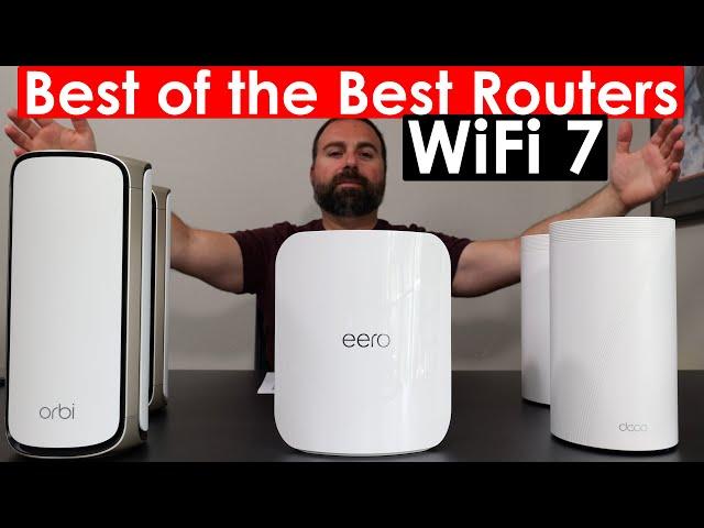 The Premium WiFi 7 Routers Review | NETGEAR Orbi 970 vs Eero Max 7 vs TP-Link Deco BE85