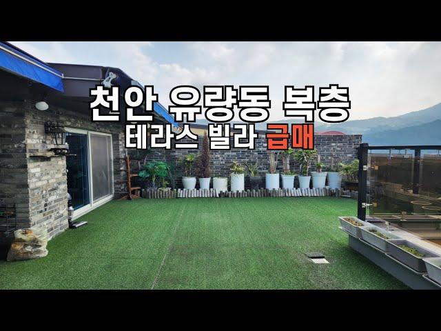 천안 유량동 복층 테라스 빌라 급매