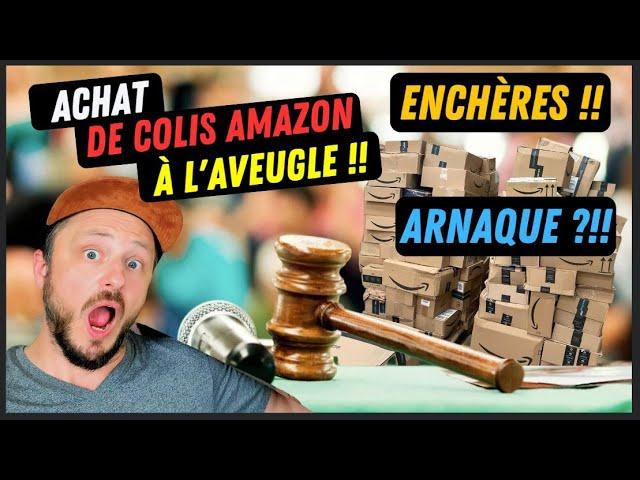 Achat de colis Amazon à l'aveugle !! Enchères sur internet !