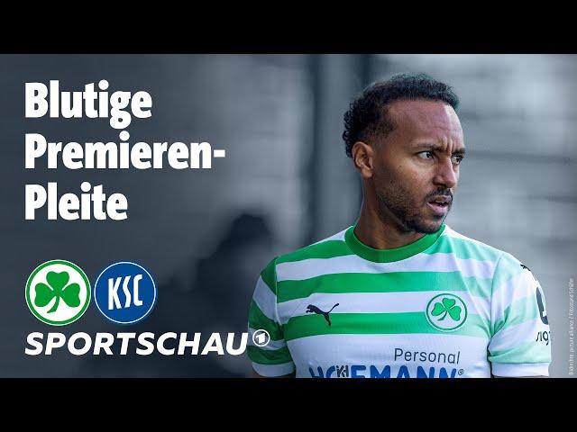 SpVgg Greuther Fürth - Karlsruher SC, Highlights 2. Bundesliga, 13. Spieltag | Sportschau Fußball