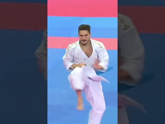 Damian Quintero is Best Kata Champion in the World ;WKF (Damián) #shorts