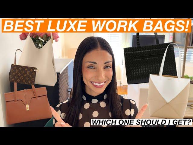 MY FAVE LUXURY WORK BAGS! WHICH WORK BAG SHOULD I BUY? FT. FENDI, LOEWE, CELINE, & BOTTEGA VENETA