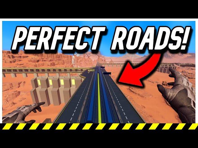 my PERFECT ROADS for Satisfactory 1.0