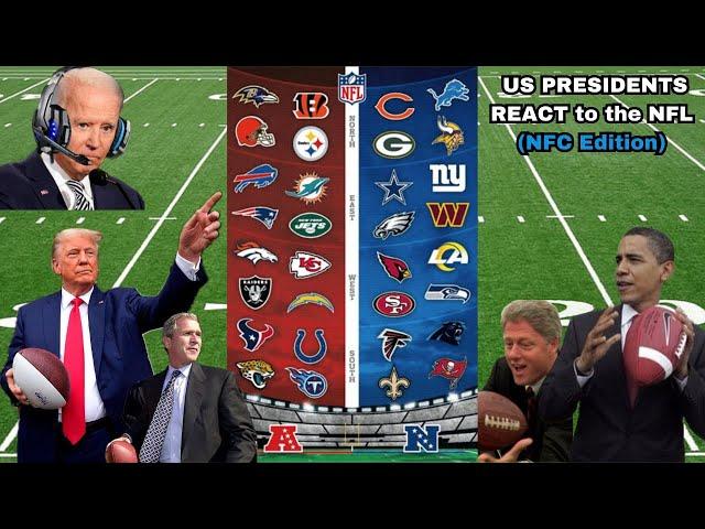 US Presidents Recap the NFL Season | NFC Edition