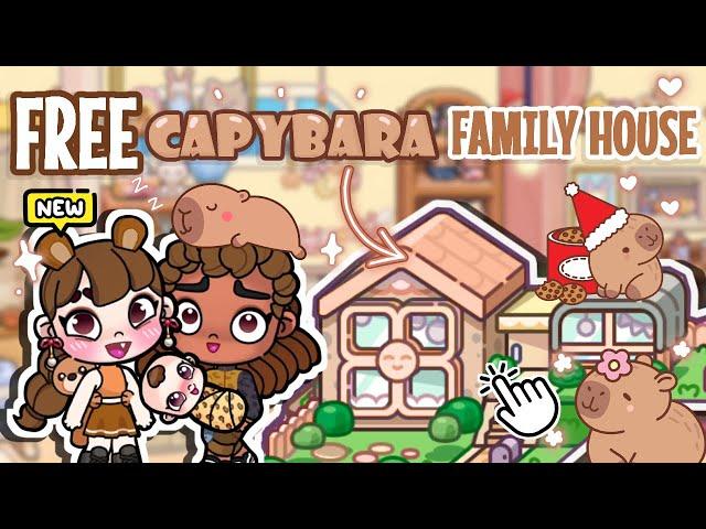Capybara's HOUSE in KAWAII HOUSE || AVATAR WORLD [Roleplay]  HOUSE TOUR
