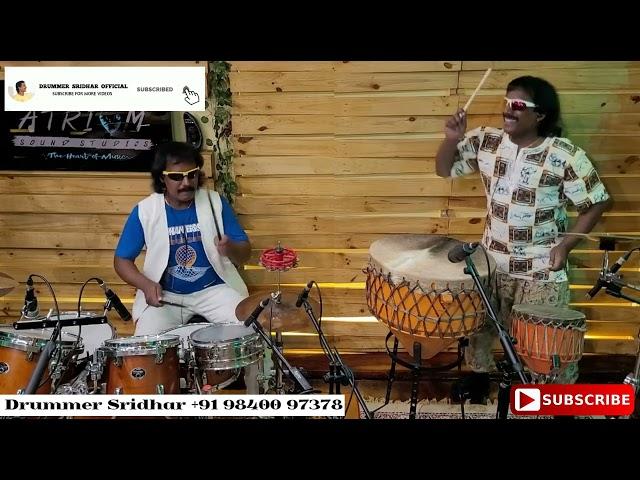 MATTA - The GOAT | Drum Cover By Drummer Sridhar | Studio Version |  Thalapathy Vijay | Yuvan