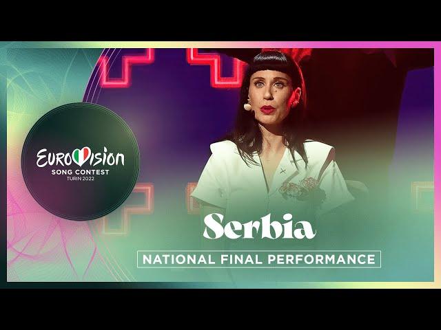 Konstrakta - In Corpore Sano - Serbia  - National Final Performance - Eurovision 2022