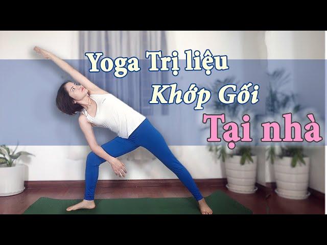 Bài 1: Yoga chữa đau khớp gối, viêm khớp gối tại nhà | Yoga Trị Liệu Cô Thủy