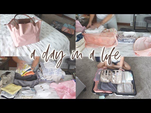 A DAY IN A LIFE: PACKING FOR OUR FIRST TRIP | Charmaine Dulak