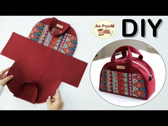 DIY Cute Zipper Handbag