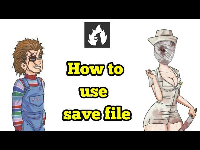 How to use save file of bone tale the manor (Joiplay emulator)