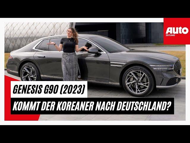 Genesis G90 (2023): Fahren oder gefahren werden, das ist hier die Frage! | AUTO ZEITUNG