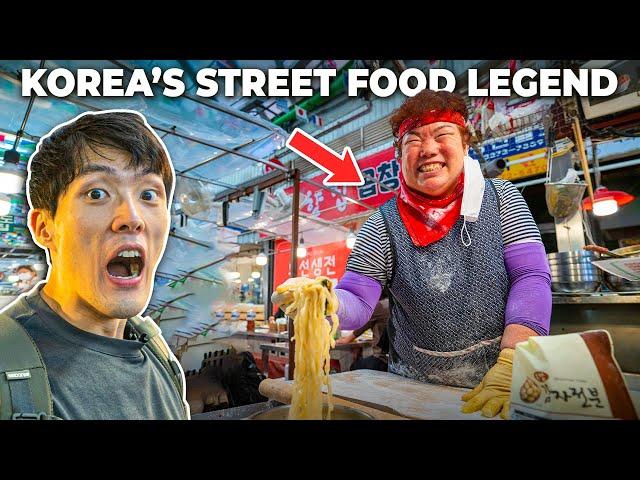 I Went to the LEGENDARY Street Food Market in Korea