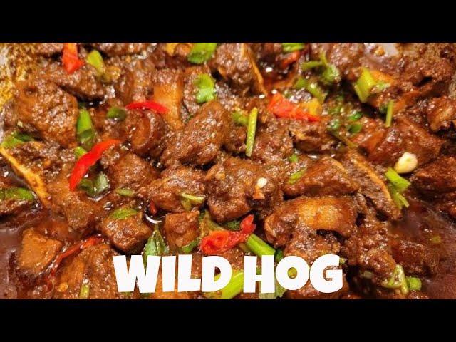 Cooking Wild Meat ( wild boar/ bush hog )