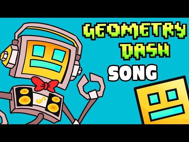 GEOMETRY DASH SONG "Don't Rage Quit" ► Fandroid The Musical Robot 