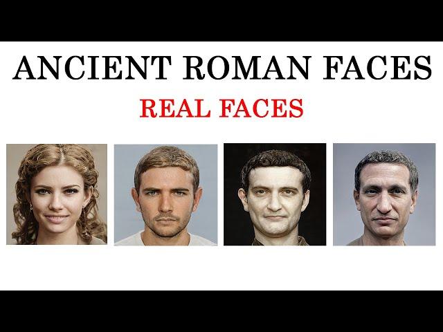 Ancient Roman Faces - Rome's Faces - From Caesar to Nero