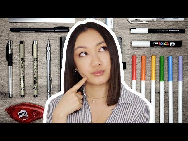 My Bullet Journal Essentials: Supplies I Can't Live Without!