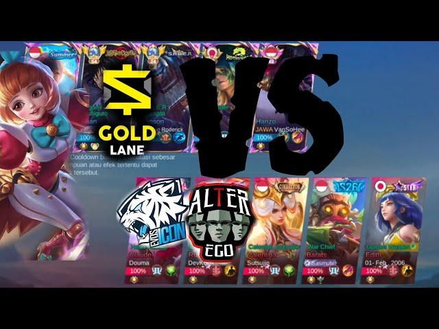 GAMEPLAY META CIKI ANGELA GOLD LANE VS PRO PLAYER!!!!!