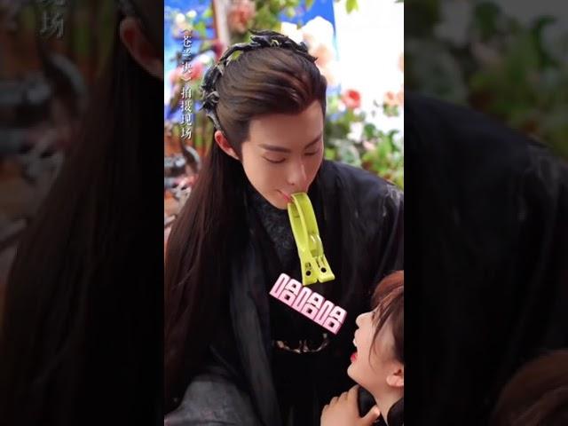 #苍兰诀 高甜花絮合集一次看遍苍兰夫妇在片场的甜蜜互动#王鹤棣 #虞书欣#lovebetweenfairyanddevil #shorts