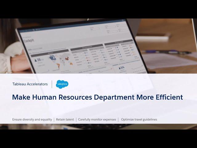 Tableau Accelerators for Human Resources
