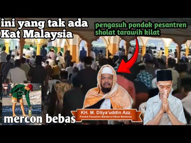 Saya buktikan sendiri solat tarawih kilat mendunia buat orang Malaysia PELIK‼️