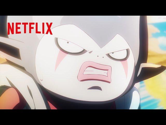 The Battle Against Majin Buu | Dragon Ball DAIMA | Clip | Netflix Anime