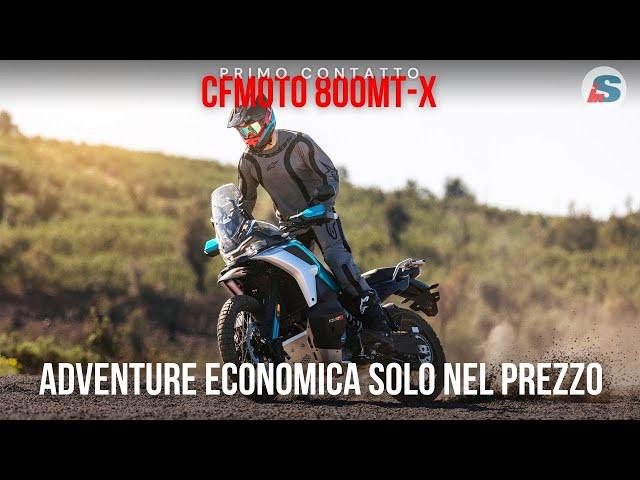 CFmoto 800MT-X 2025 | La prova della crossover cinese da 9.490 euro