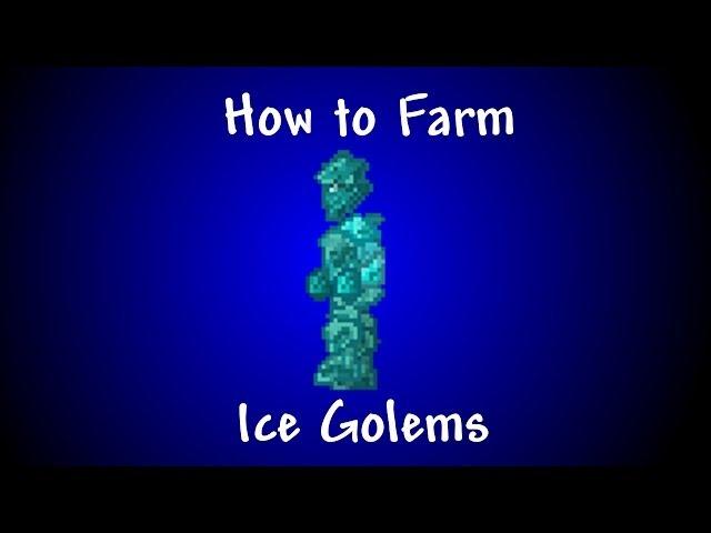 Terraria 1.2 - How to Farm Ice Golems