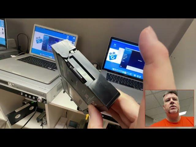 VHS-C Tape Phantom Jamming Which Results in Missing Footage - Always Check Tape & Digital Files 